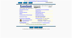 Desktop Screenshot of lesekost.de